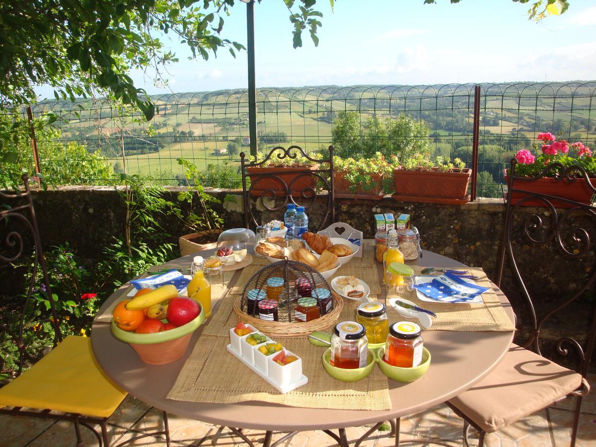 D'Ici Et D'Ailleurs Acomodação com café da manhã Cordes-sur-Ciel Exterior foto